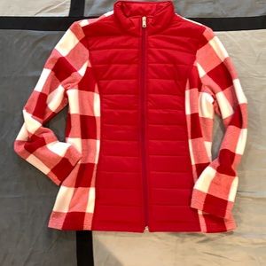 Denim & Company Long Sleeve Fleece Zip Front Jacket